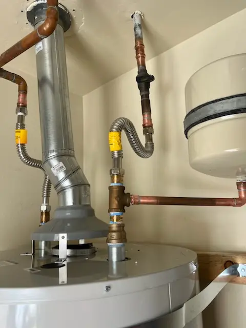 Water heater installation and plumbing repair in Bay Point